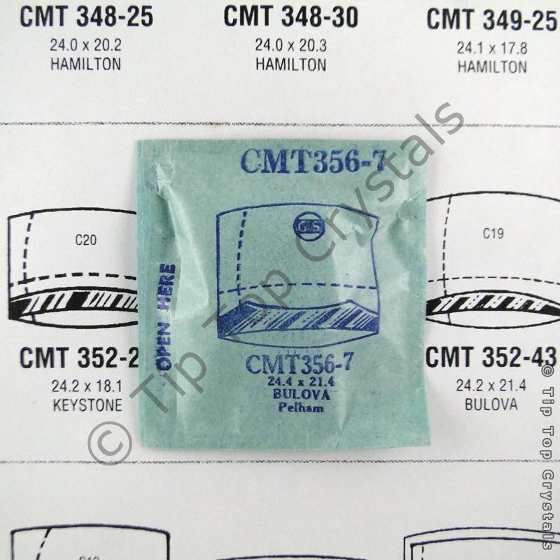 GS CMT356-7 Watch Crystal - Click Image to Close