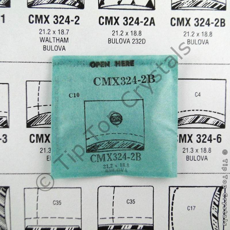 GS CMX324-2B Watch Crystal - Click Image to Close