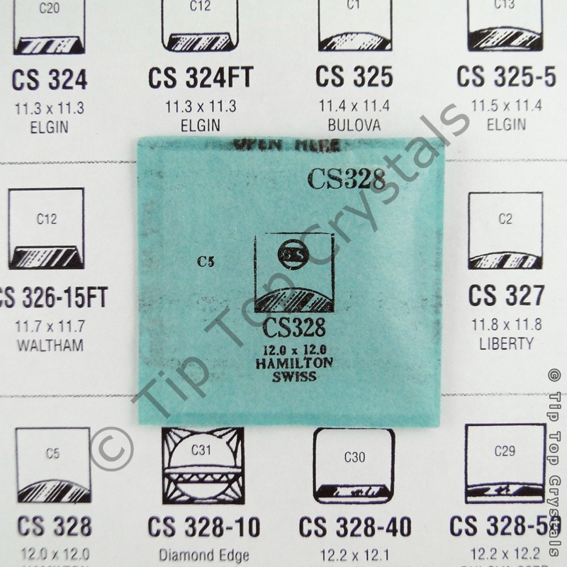 GS CS328 Watch Crystal - Click Image to Close