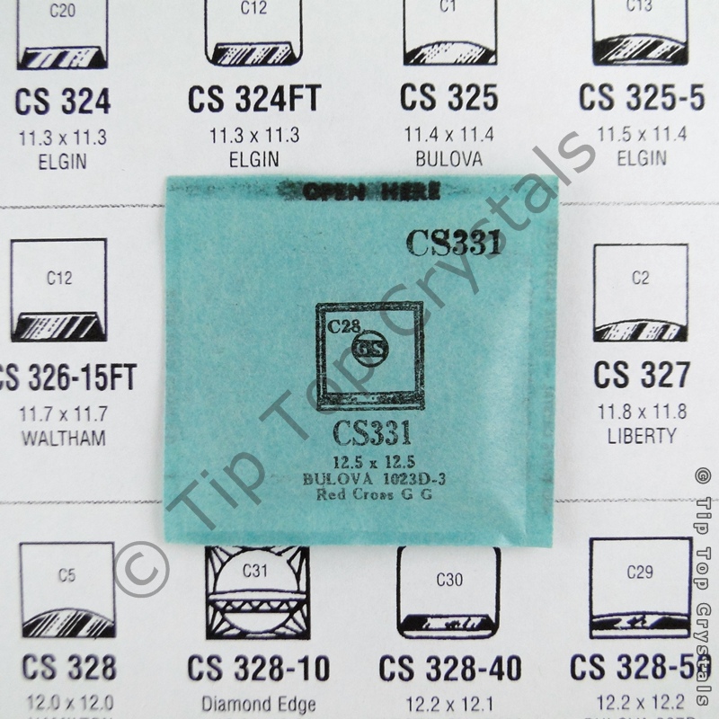 GS CS331 Watch Crystal - Click Image to Close