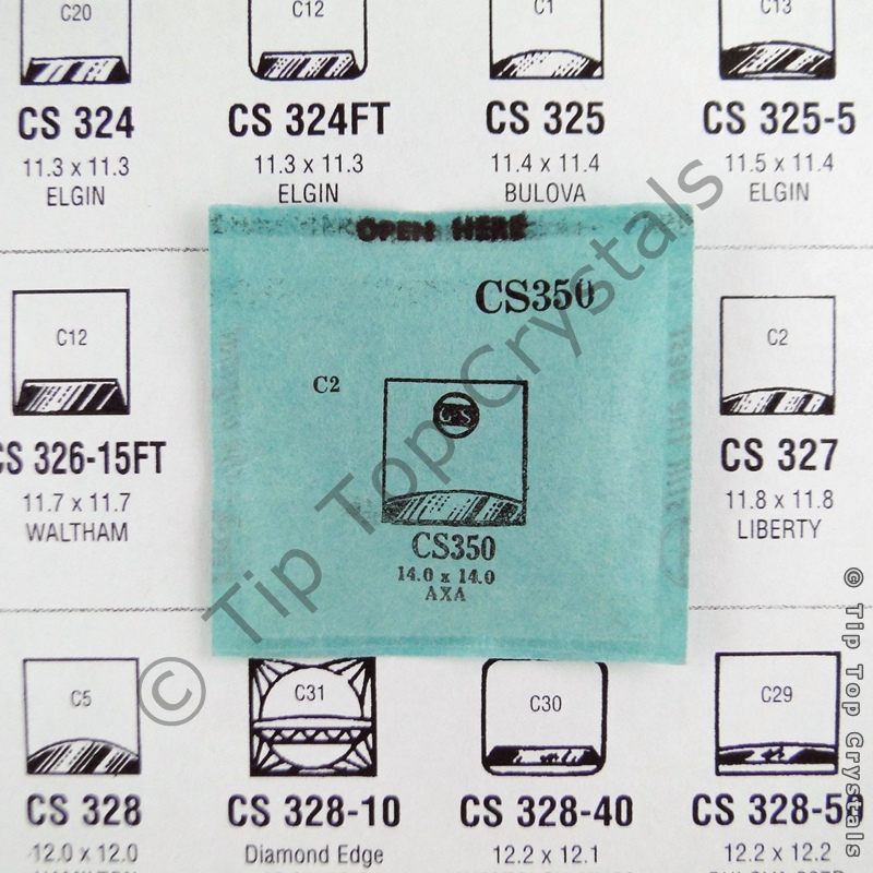 GS CS350 Watch Crystal - Click Image to Close