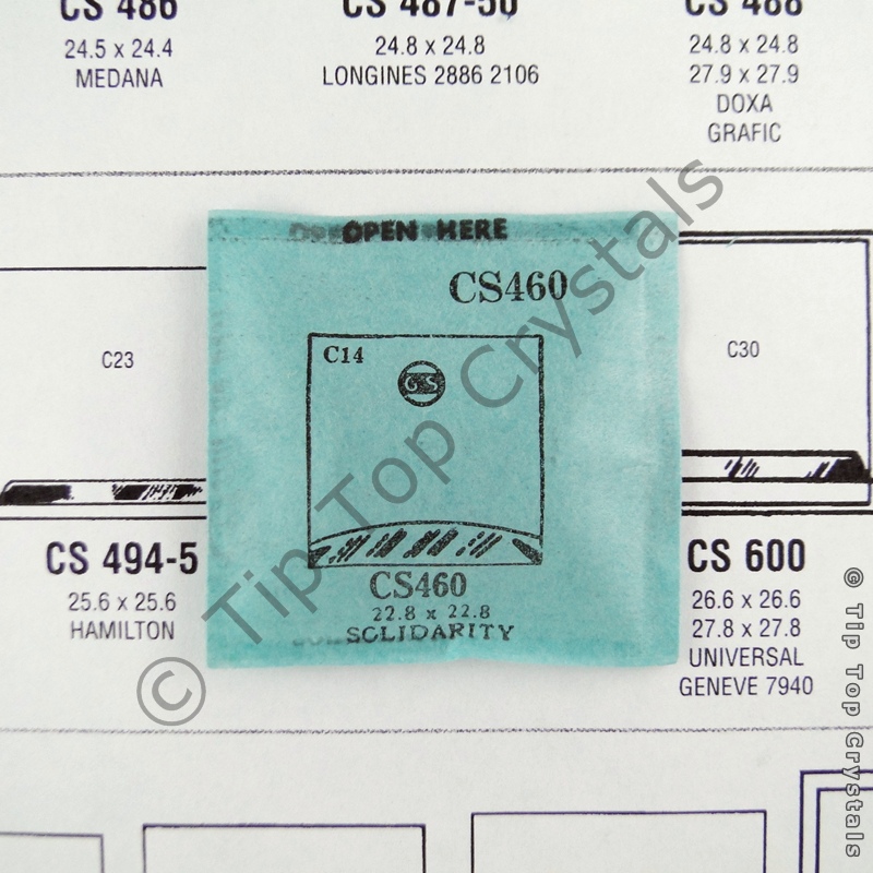 GS CS460 Watch Crystal - Click Image to Close