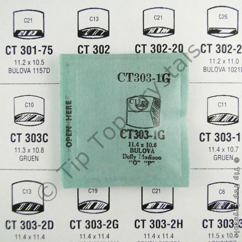 GS CT303-1G Watch Crystal - Click Image to Close