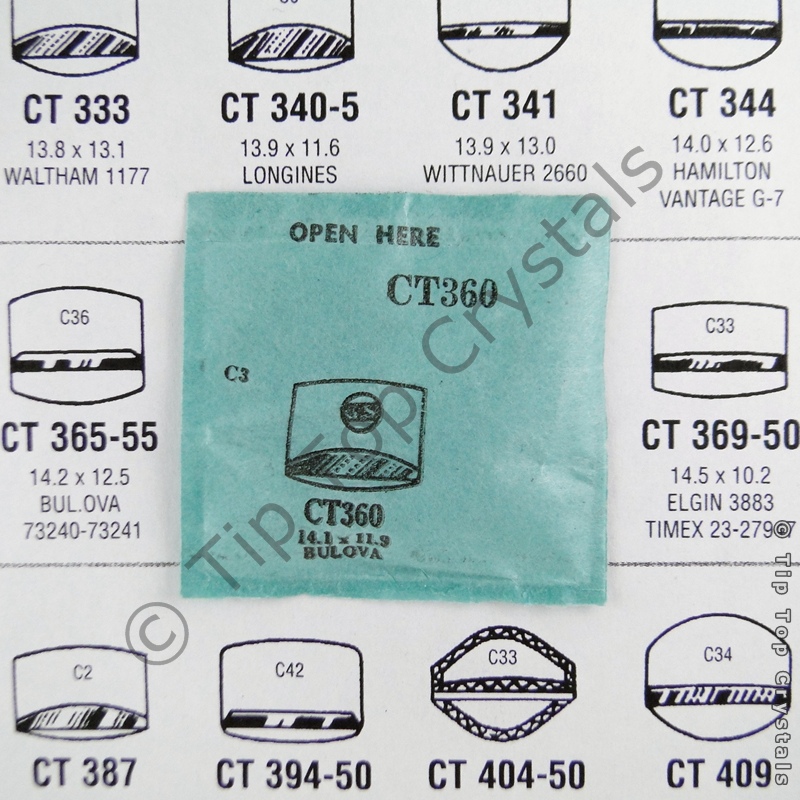 GS CT360 Watch Crystal - Click Image to Close