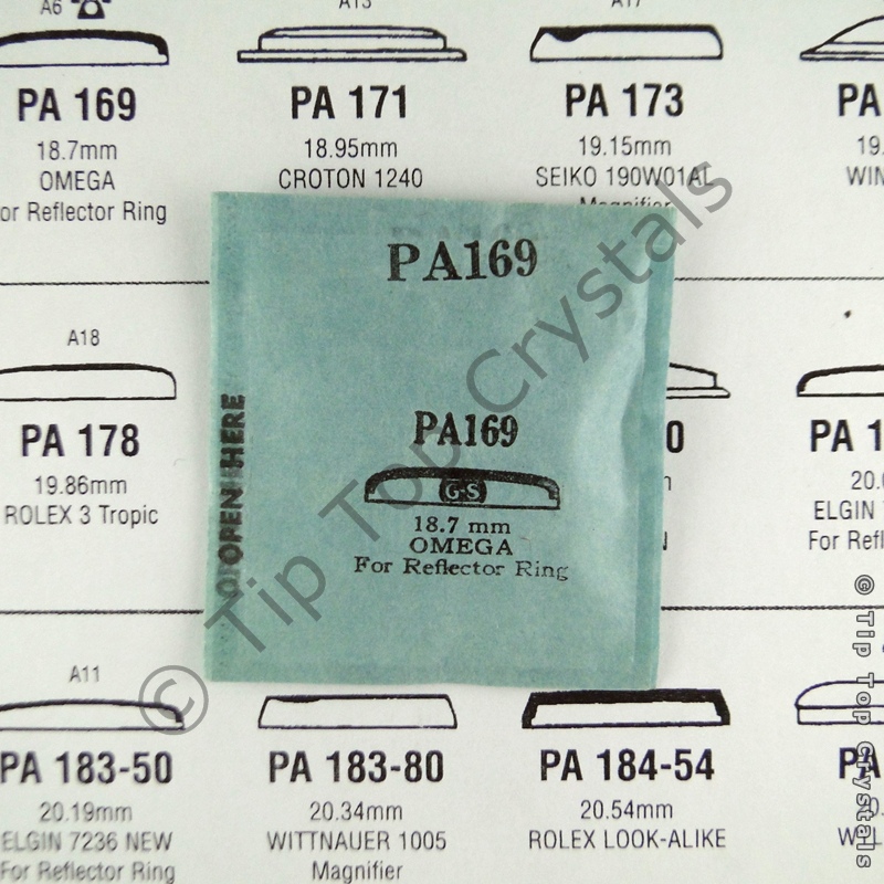 GS PA169 Watch Crystal - Click Image to Close