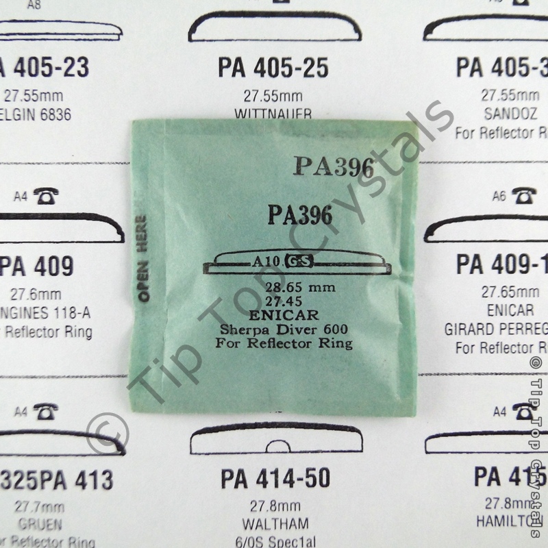 GS PA396 Watch Crystal - Click Image to Close
