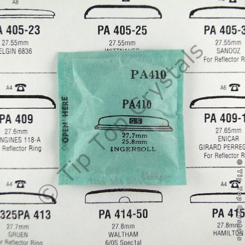 GS PA410 Watch Crystal - Click Image to Close