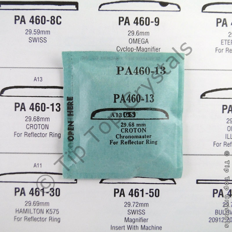 GS PA460-13 Watch Crystal - Click Image to Close