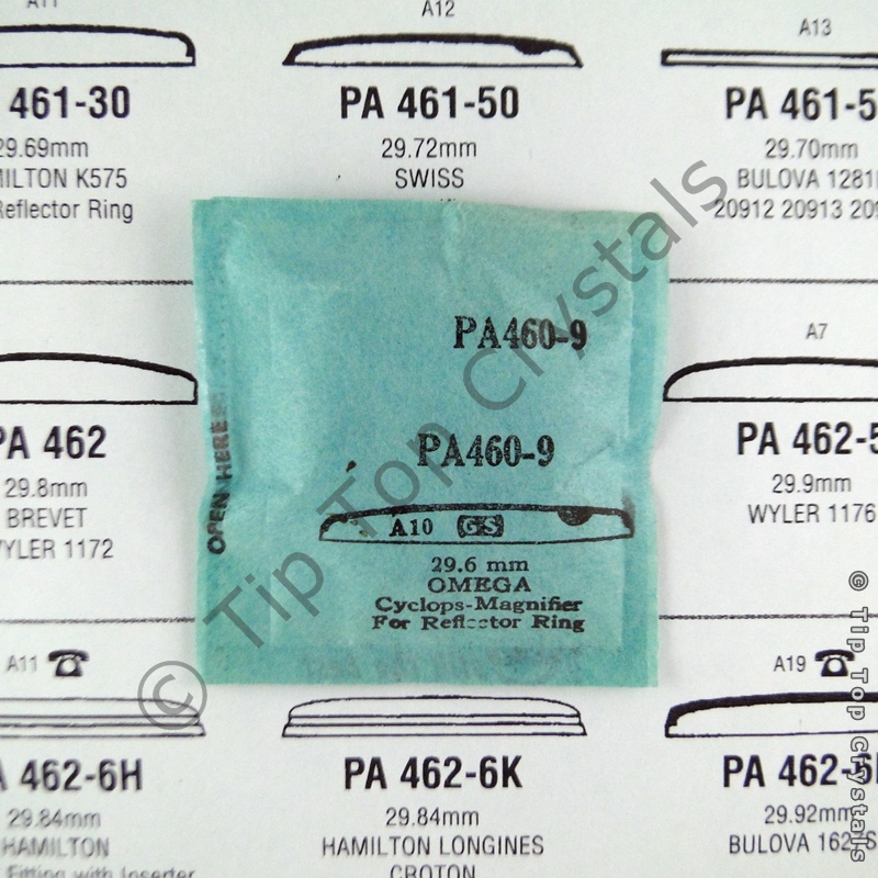 GS PA460-9 Watch Crystal - Click Image to Close