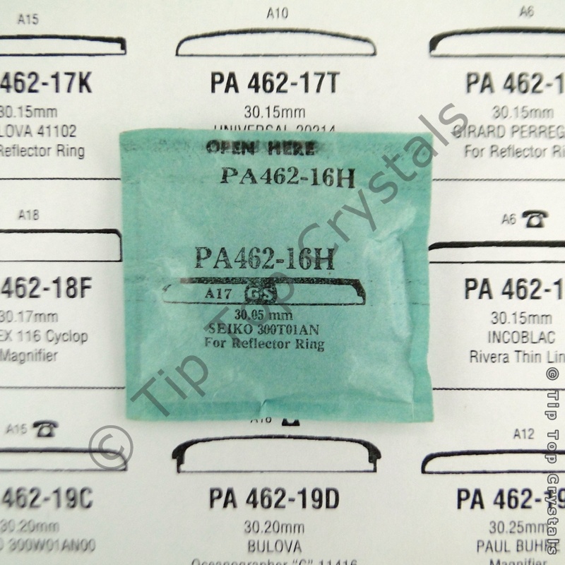 GS PA462-16H Watch Crystal - Click Image to Close