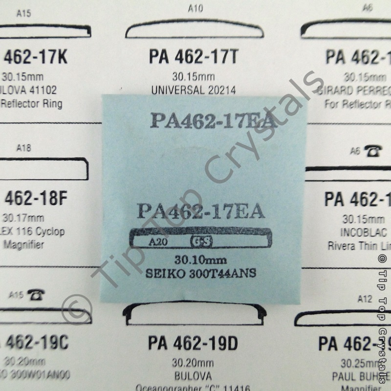 GS PA462-17EA Watch Crystal - Click Image to Close