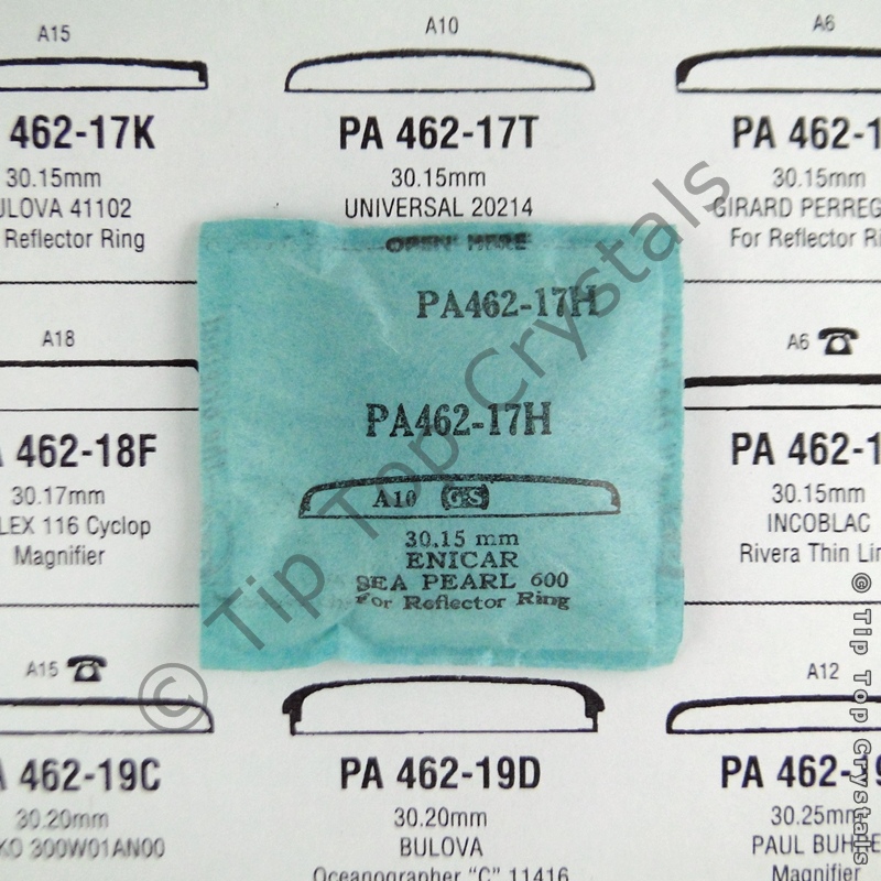 GS PA462-17H Watch Crystal - Click Image to Close