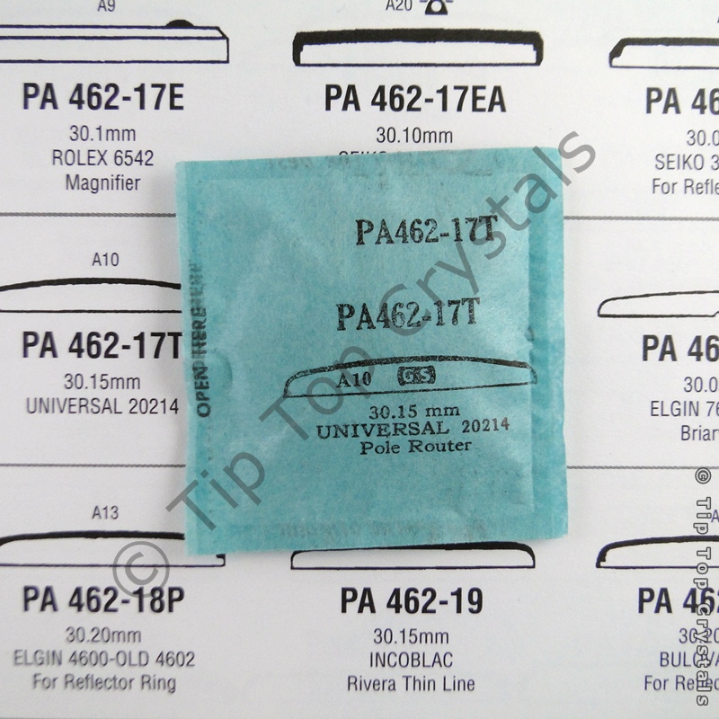 GS PA462-17T Watch Crystal - Click Image to Close