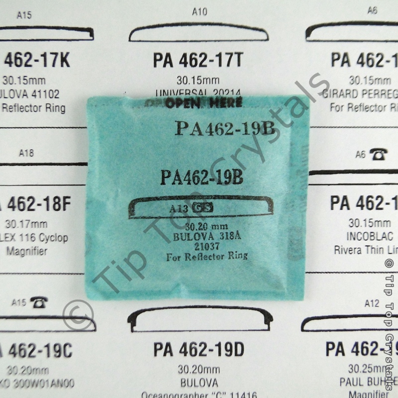 GS PA462-19B Watch Crystal - Click Image to Close