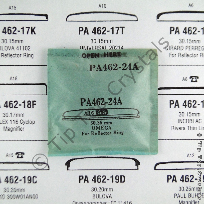 GS PA462-24A Watch Crystal - Click Image to Close