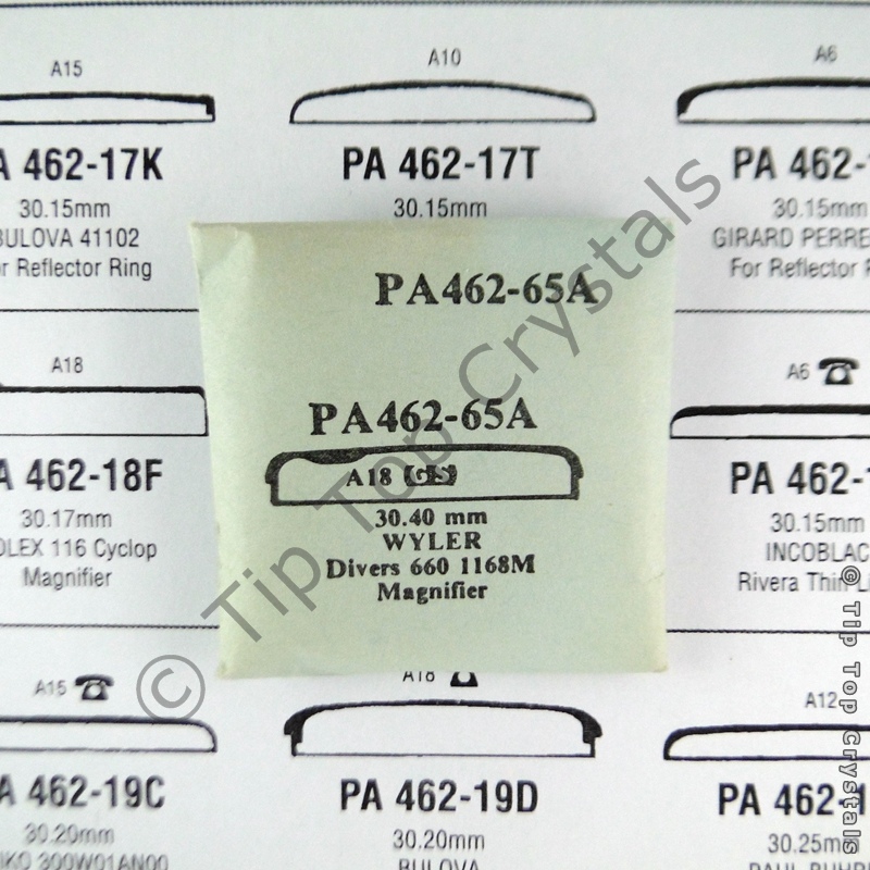 GS PA462-65A Watch Crystal - Click Image to Close