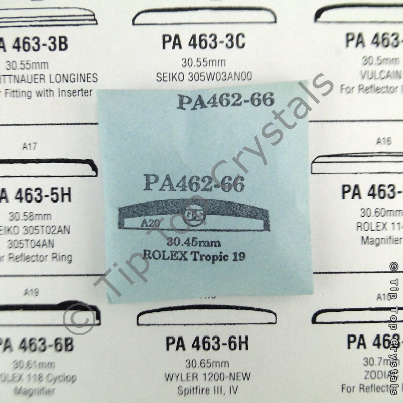 GS PA462-66 Watch Crystal - Click Image to Close