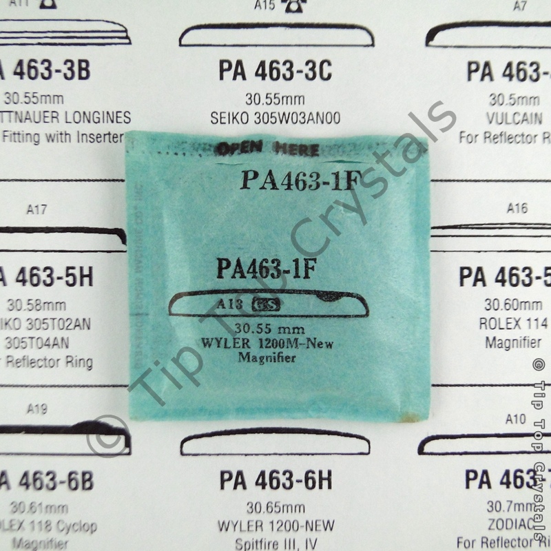 GS PA463-1F Watch Crystal - Click Image to Close