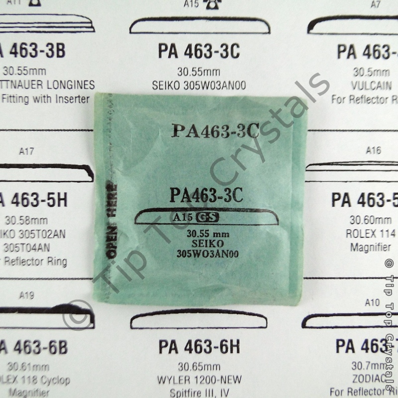 GS PA463-3C Watch Crystal - Click Image to Close