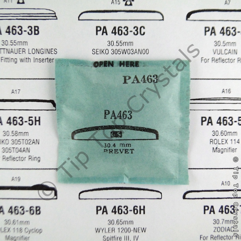 GS PA463 Watch Crystal - Click Image to Close