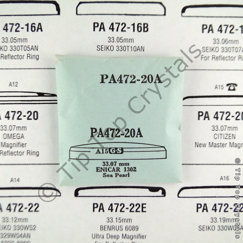 GS PA472-20A Watch Crystal - Click Image to Close