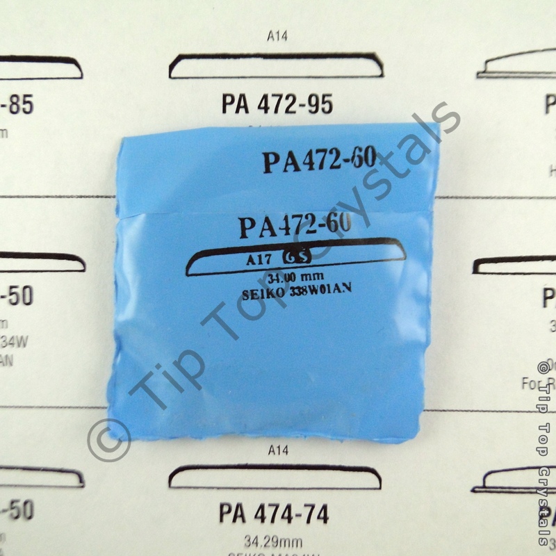 GS PA472-60 Watch Crystal - Click Image to Close