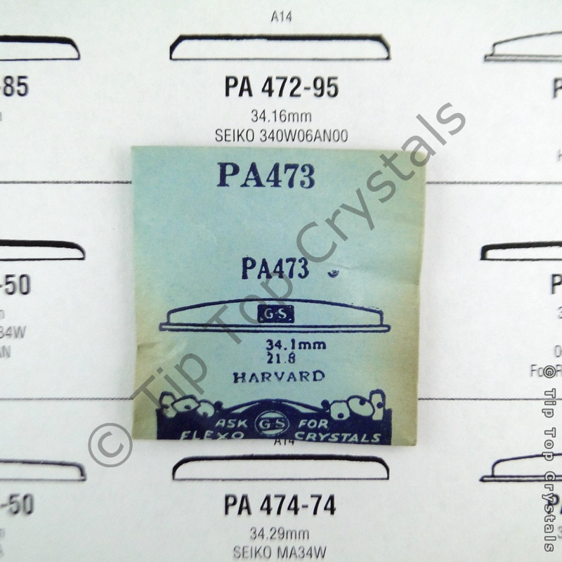 GS PA473 Watch Crystal - Click Image to Close