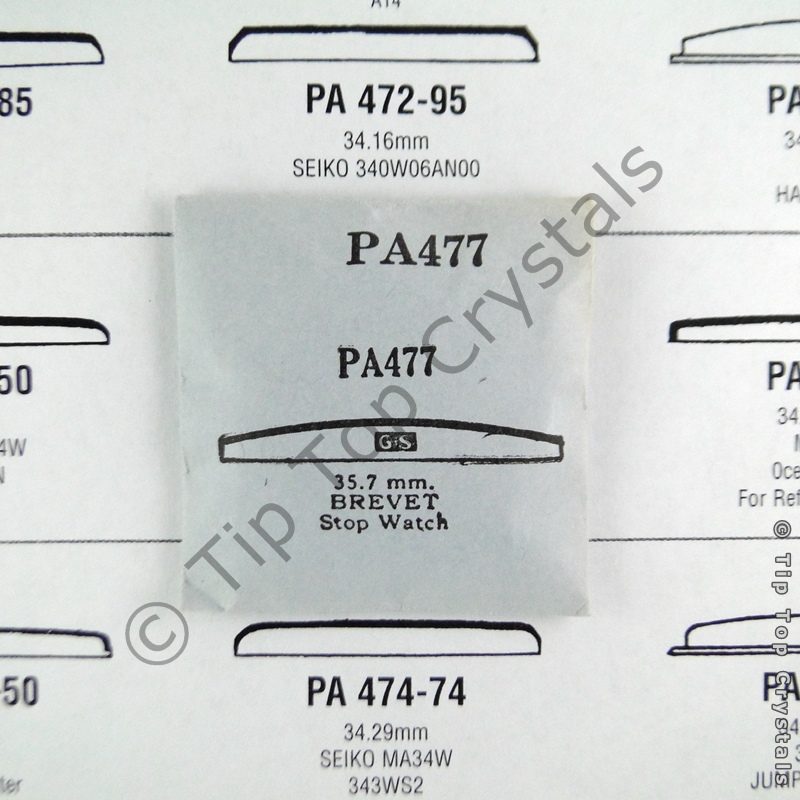 GS PA477 Watch Crystal - Click Image to Close