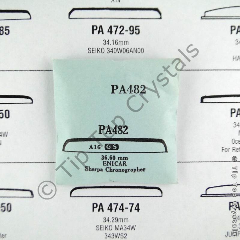 GS PA482 Watch Crystal - Click Image to Close