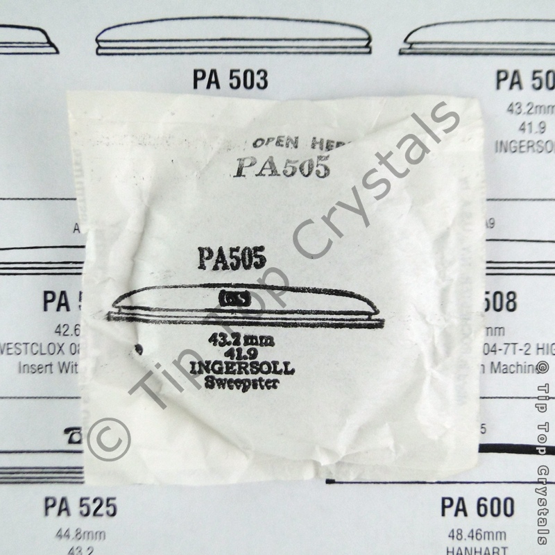 GS PA505 Watch Crystal - Click Image to Close