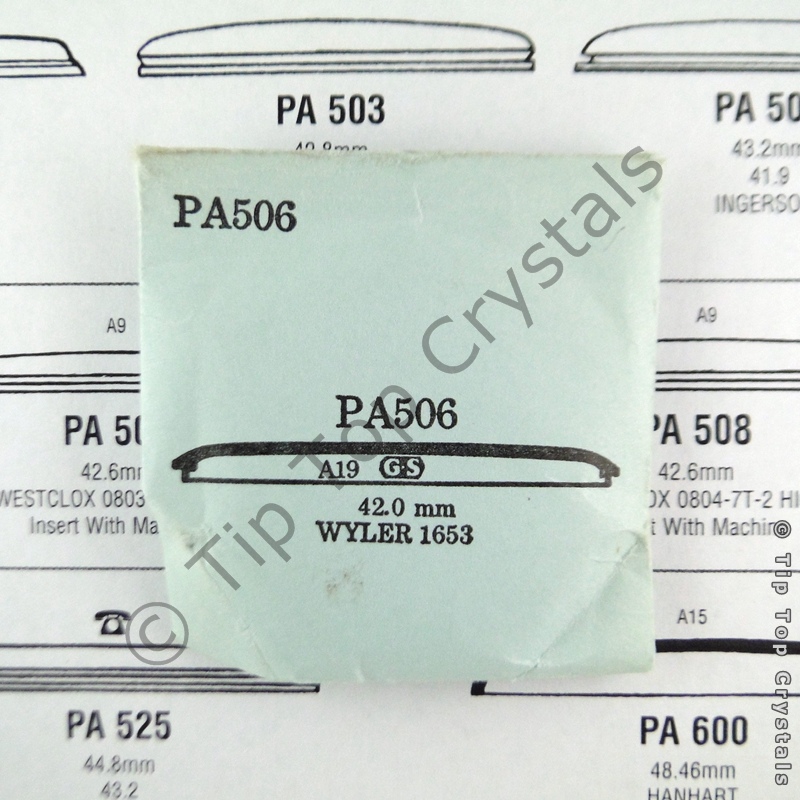 GS PA506 Watch Crystal - Click Image to Close