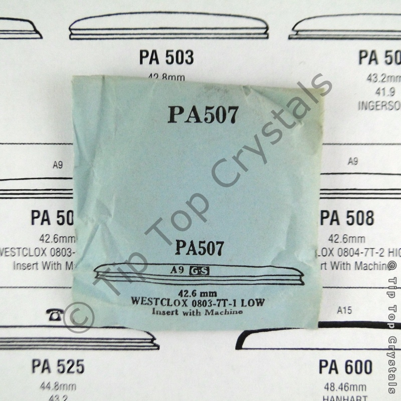 GS PA507 Watch Crystal - Click Image to Close