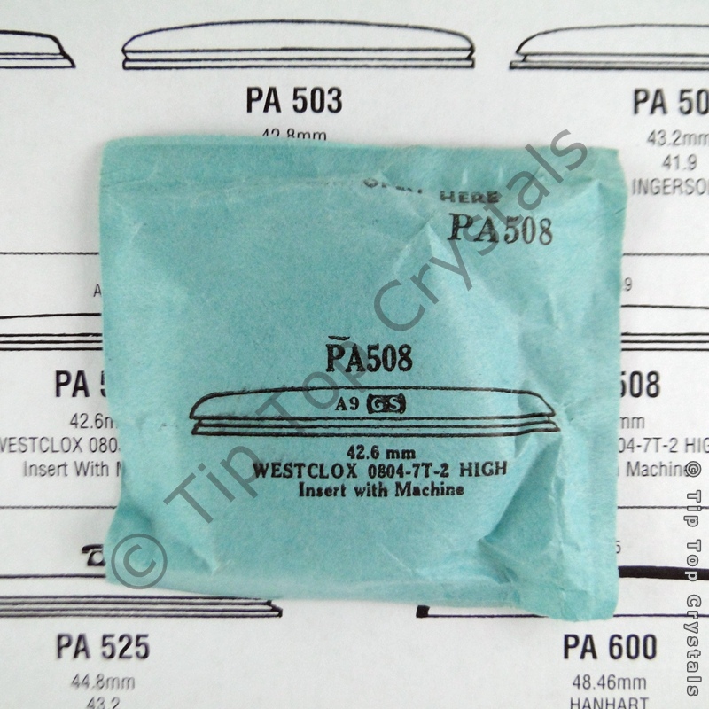 GS PA508 Watch Crystal - Click Image to Close