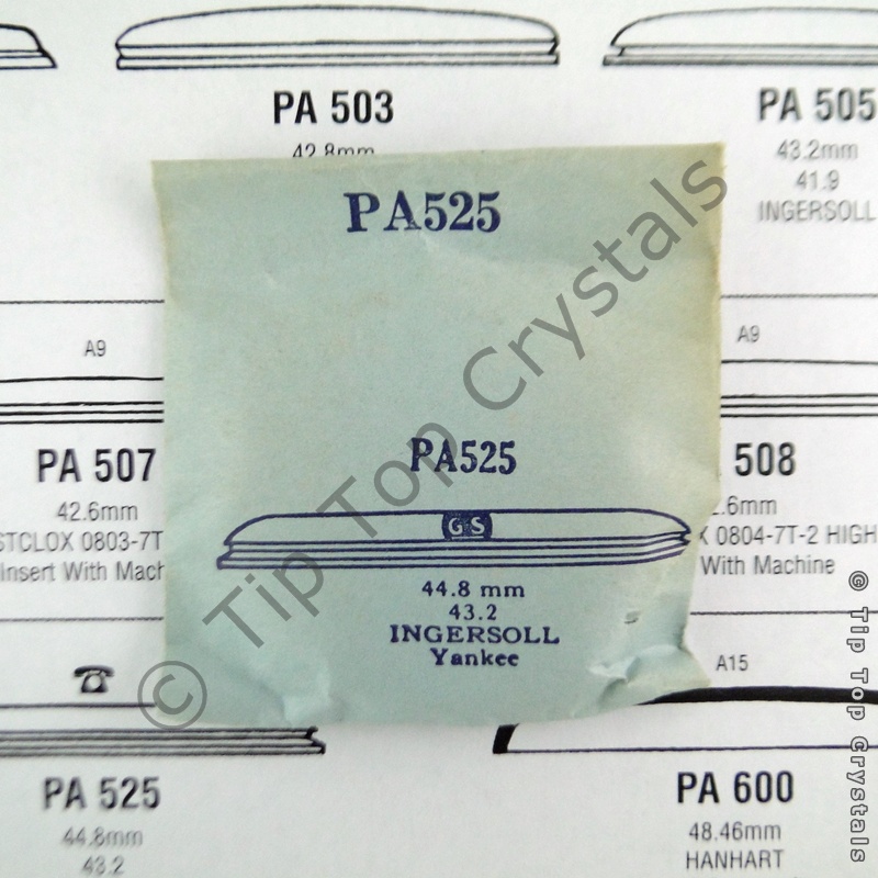 GS PA525 Watch Crystal - Click Image to Close