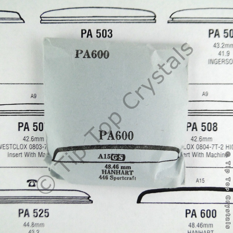 GS PA600 Watch Crystal - Click Image to Close