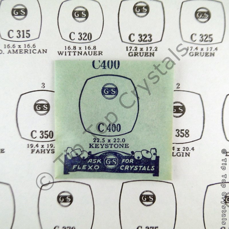 GS C400 Watch Crystal - Click Image to Close