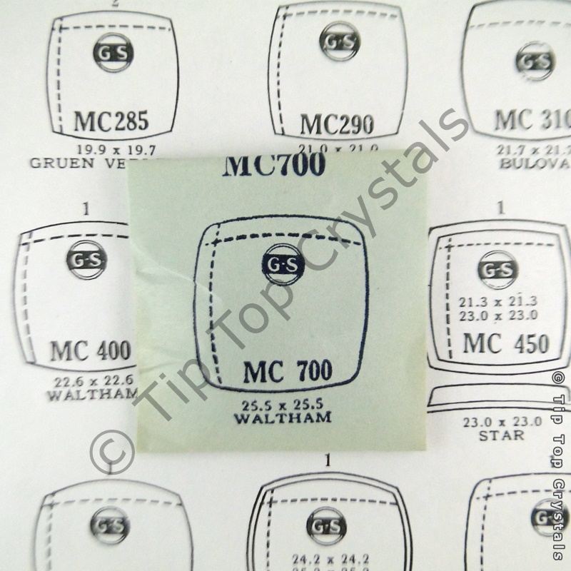 GS MC700 Watch Crystal - Click Image to Close