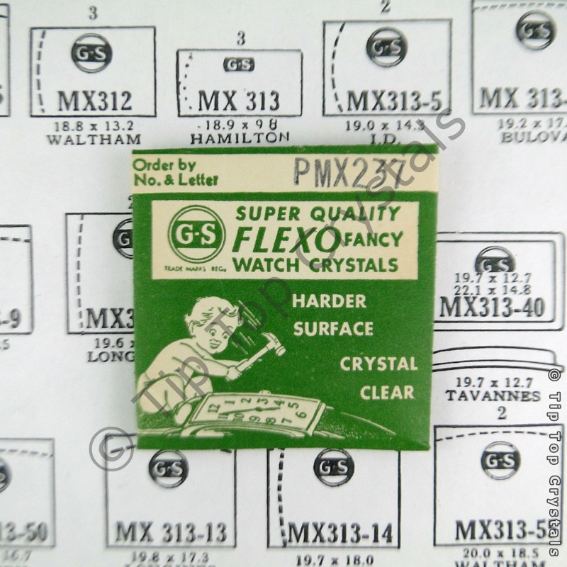 GS MX237 Watch Crystal - Click Image to Close