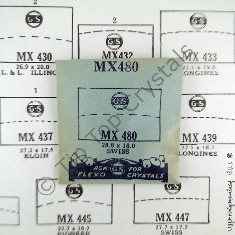 GS MX480 Watch Crystal - Click Image to Close