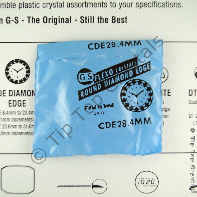 GS CDE 28.4mm Watch Crystal - Click Image to Close