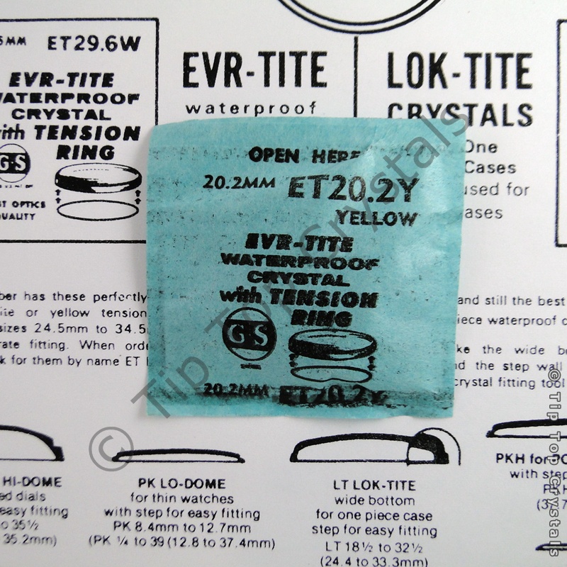 GS ETY 20.2mm Watch Crystal - Click Image to Close
