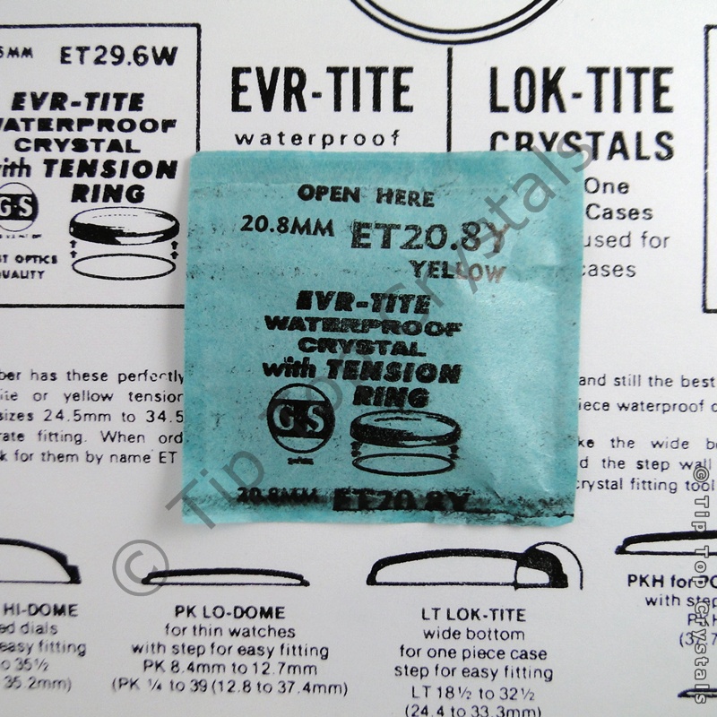 GS ETY 20.8mm Watch Crystal - Click Image to Close