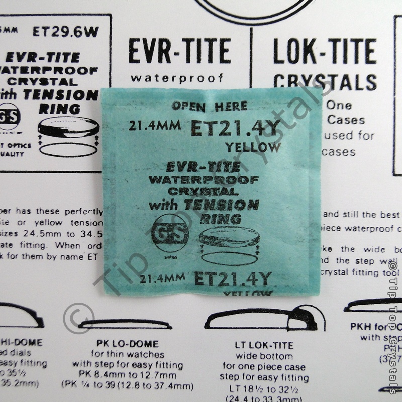 GS ETY 21.4mm Watch Crystal - Click Image to Close