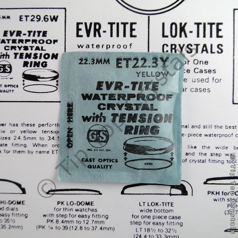 GS ETY 22.3mm Watch Crystal - Click Image to Close