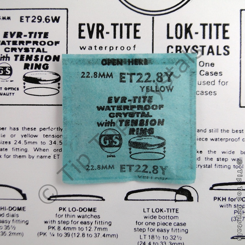 GS ETY 22.8mm Watch Crystal - Click Image to Close