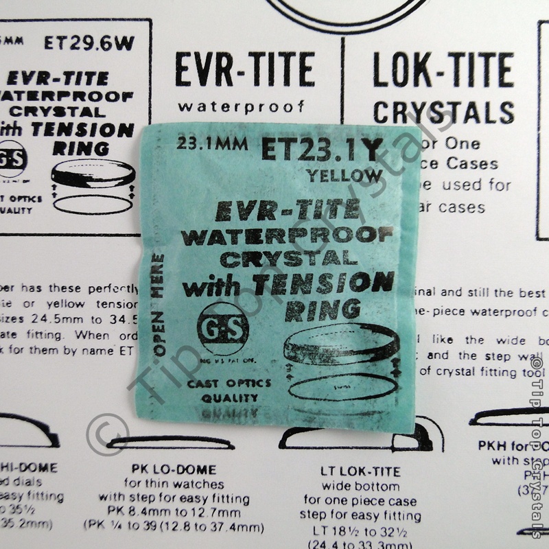 GS ETY 23.1mm Watch Crystal - Click Image to Close