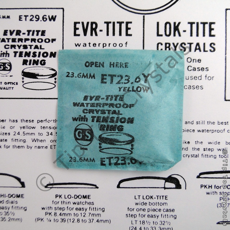 GS ETY 23.6mm Watch Crystal - Click Image to Close