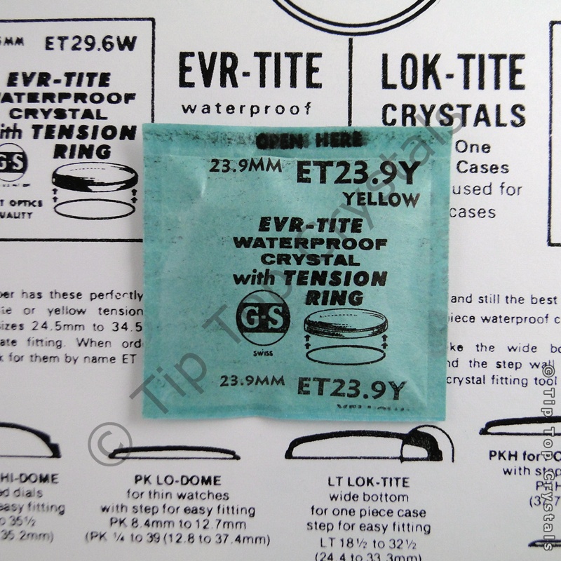 GS ETY 23.9mm Watch Crystal - Click Image to Close