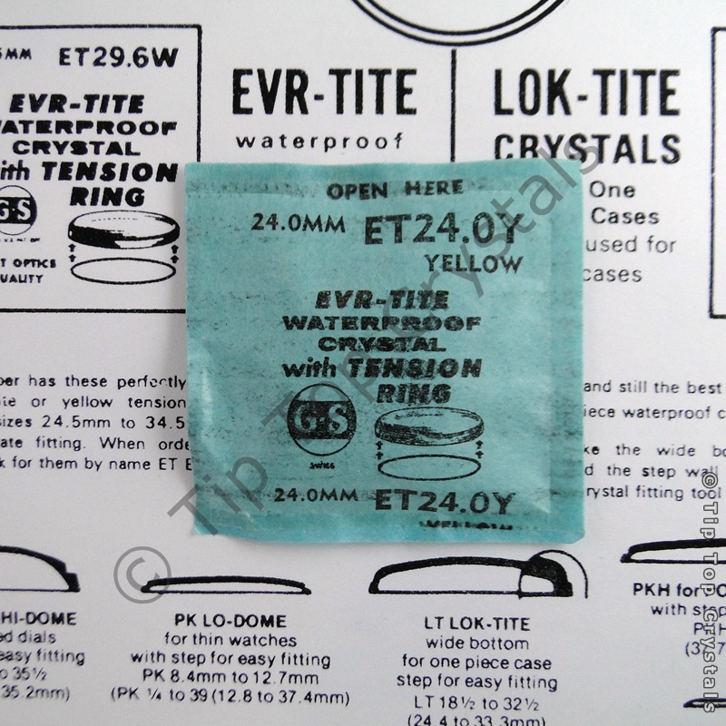 GS ETY 24.0mm Watch Crystal - Click Image to Close