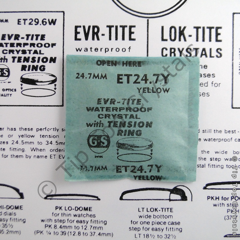 GS ETY 24.7mm Watch Crystal - Click Image to Close